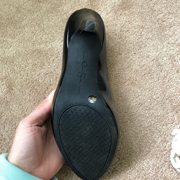 Jessica Simpson black heels - Picture 2 of 2